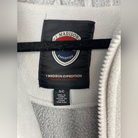 1 Madison Expedition Women's Hooded Teddy Jacket Gray Size S $125 #7 - Picture 4 of 10